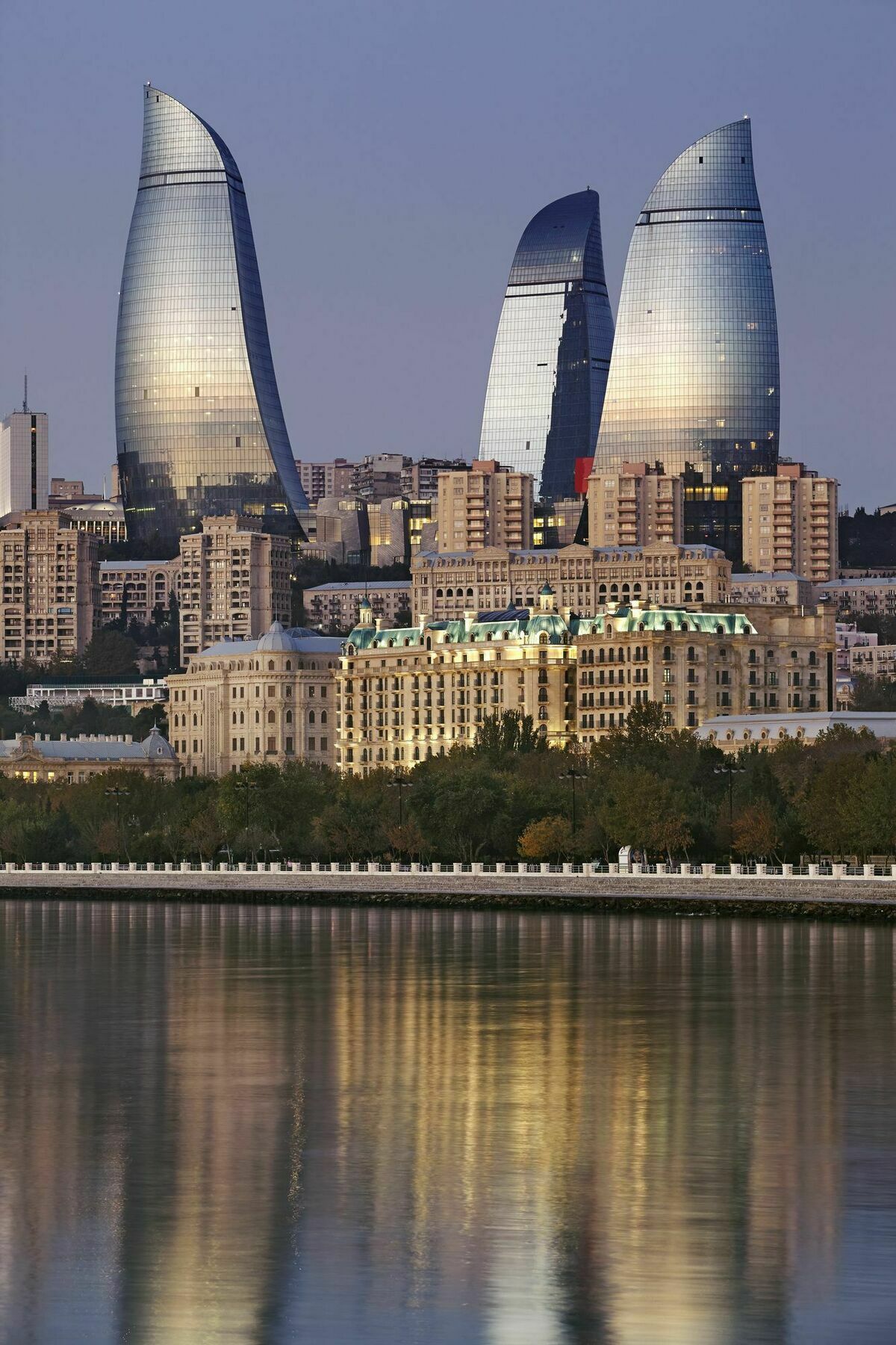 Apartments By Fairmont Baku Flame Towers Extérieur photo
